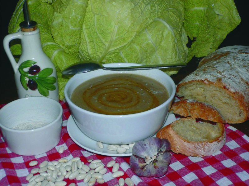 Czary Penelopy: Zupa toskańska i chleb pagnotta
