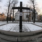 krzyż na skwerze Lecha Kaczyńskiego (5)