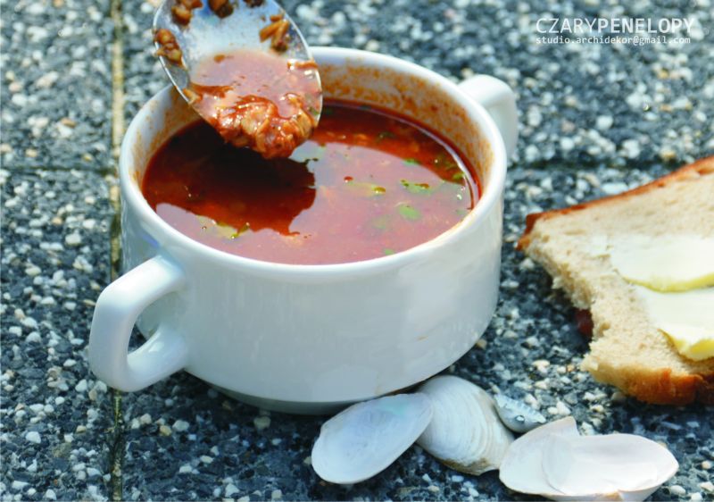 Czary Penelopy: Paprykowa zupa rybna
