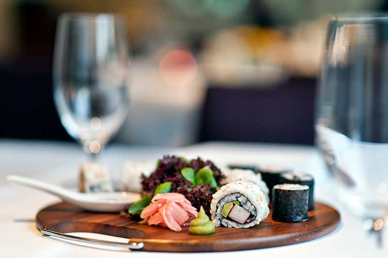 Sushi w Hotelu Fado