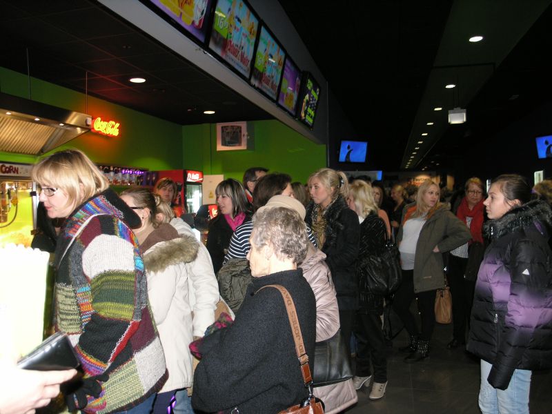 Kino na Szpilkach w świątecznym klimacie