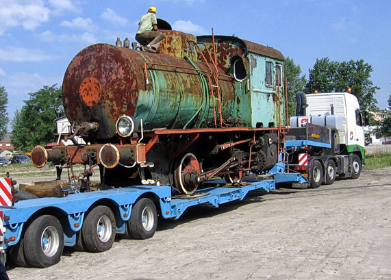 Nowa lokomotywa w muzeum [FOTO]