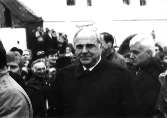 Helmut Kohl in Krzyzowa (Polen)