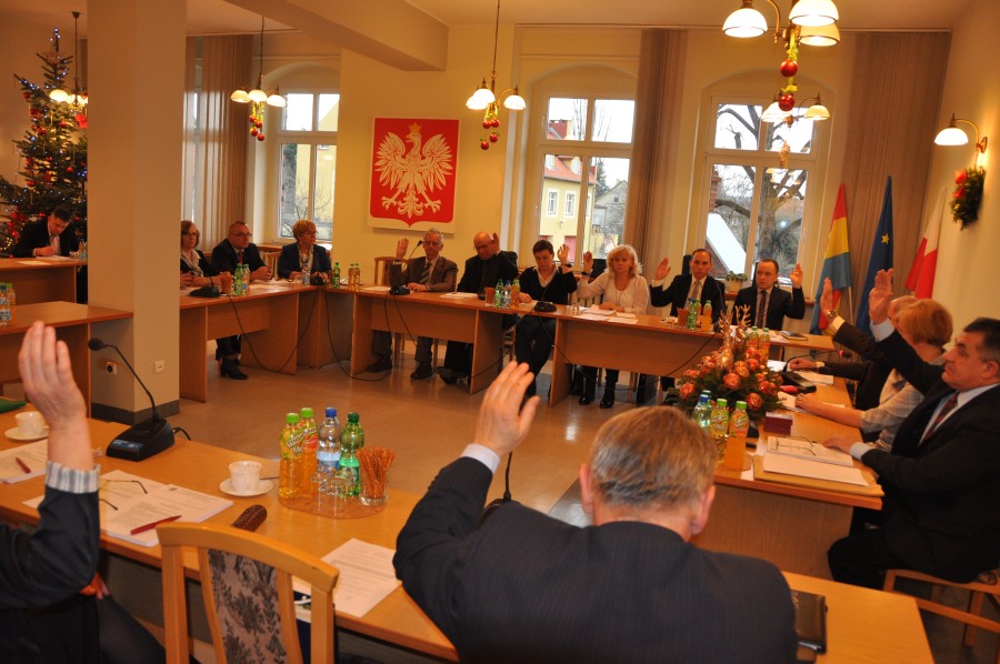 Głosowanie nad budżetem gminy na 2015 rok