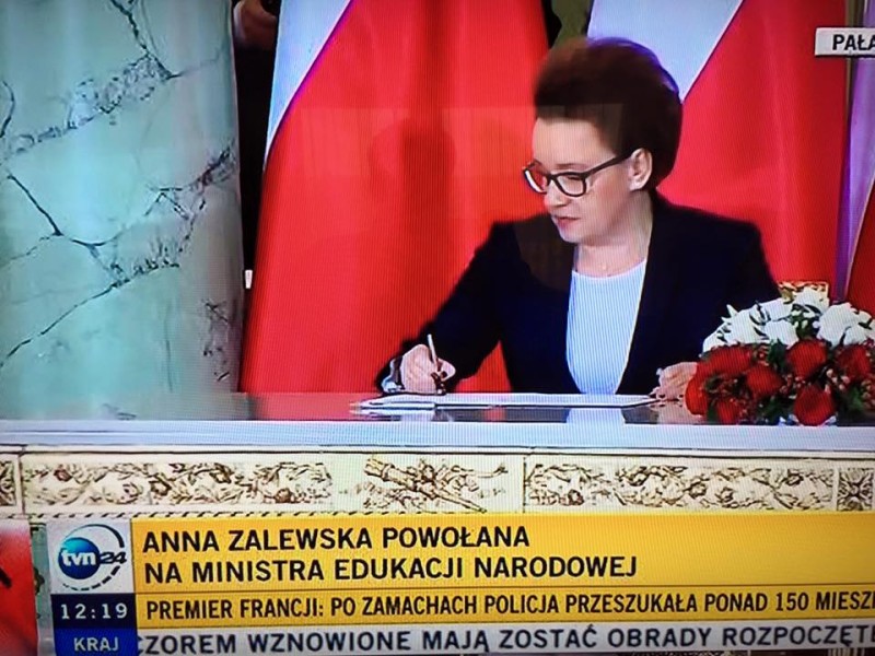 Anna Zalewska oficjalnie ministrem