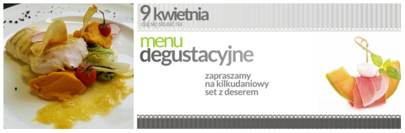 menu degustacyjne kolaż