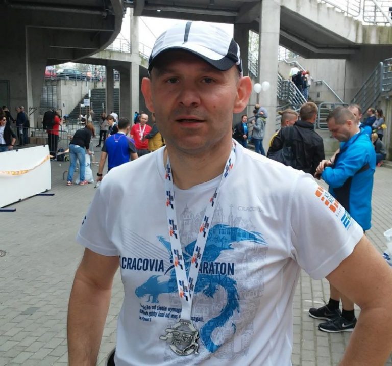 Policjant z Koroną Maratonów Polskich