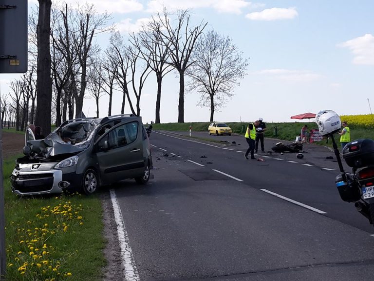Ciężko ranny motocyklista z Jaworzyny