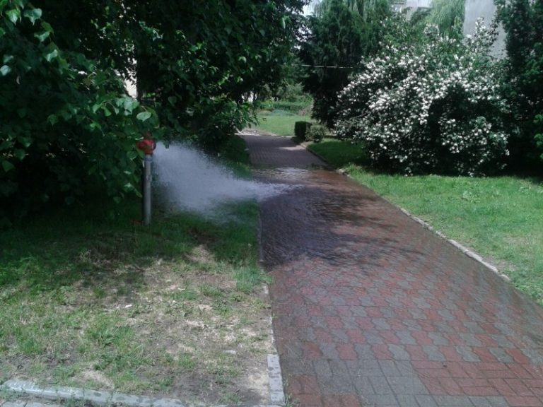 Awaria na Osiedlu Młodych