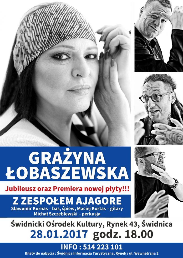 Jubileusz oraz premiera nowej płyty Grażyny Łobaszewskiej