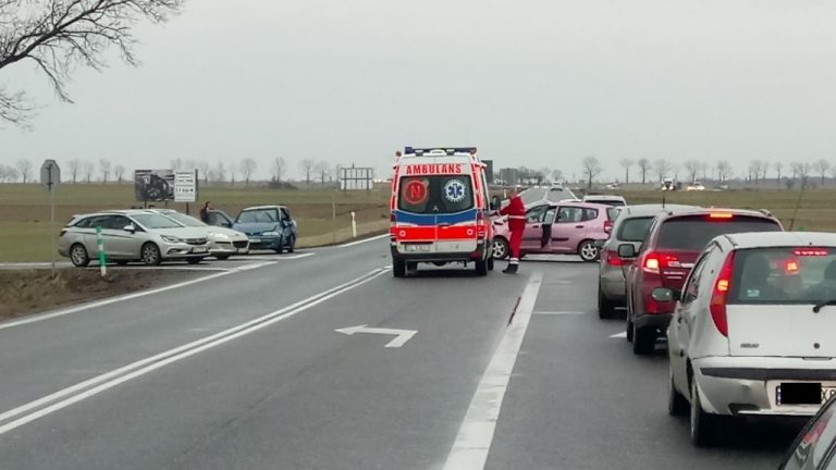 Wypadek na krajowej piątce [FOTO]