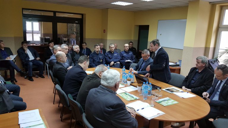 O ptasiej grypie w wydziale zarządzania kryzysowego