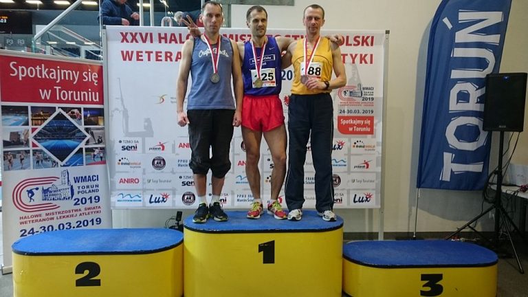 Świdniczanin z dwoma medalami Mistrzostw Polski Weteranów