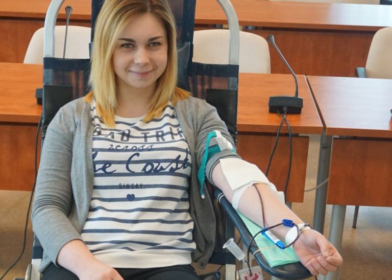 Chętnych do oddania krwi nie brakowało