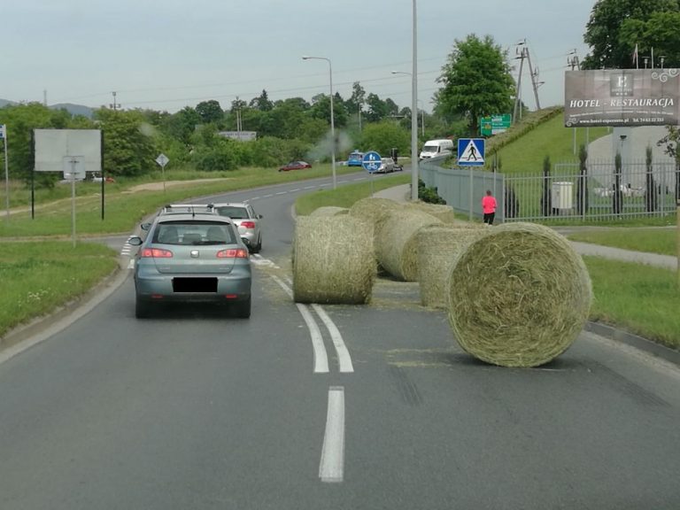 Zgubił ładunek… [FOTO]
