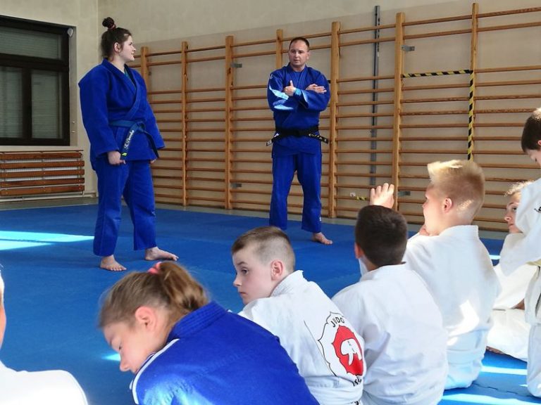 Medalistka Mistrzostw Polski z wizytą u młodych judoków [FOTO, VIDEO]