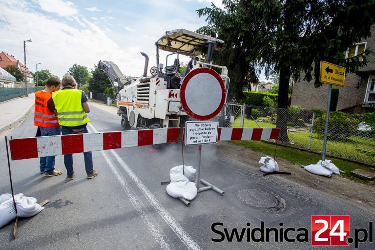 Remont ul. Przyjaźni rozpoczęty [FOTO]