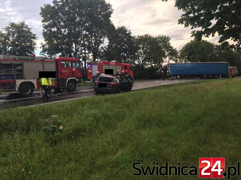Policja szuka świadków wypadku na krajowej 35-tce