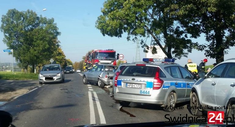 Wypadek w Mokrzeszowie [FOTO]