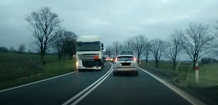 Wypadek na krajowej 35-tce [FOTO/VIDEO]