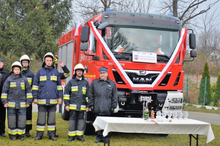 Nowy wóz strażacki dla Goczałkowa