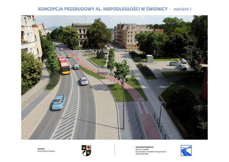 Czy tak będzie wyglądać aleja Niepodległości po przebudowie? [WIZUALIZACJE]