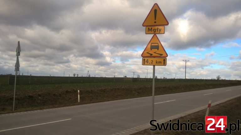Nowy znak na łączniku ostrzega przed anomaliami