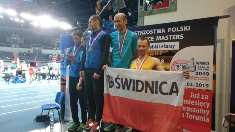 Dwa medale świdnickiego lekkoatlety w Toruniu!