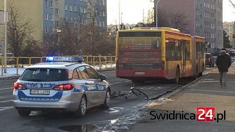 Autobus zaczepił rowerzystkę [Aktualizacja]