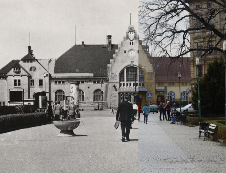 Świdnica wczoraj i dziś. Dworzec Świdnica Miasto
