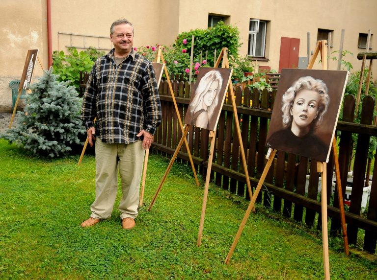 Wystawa obrazów czeskiego artysty