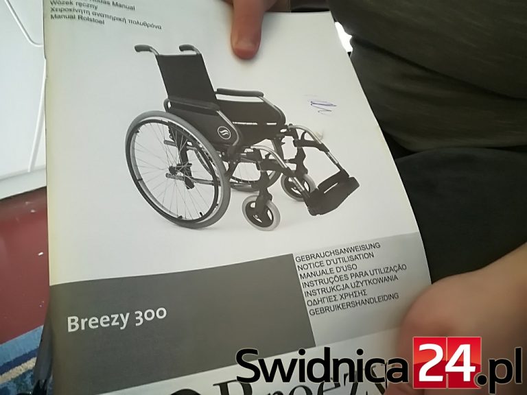 Skradziono wózek niepełnosprawnej mieszkanki Świdnicy