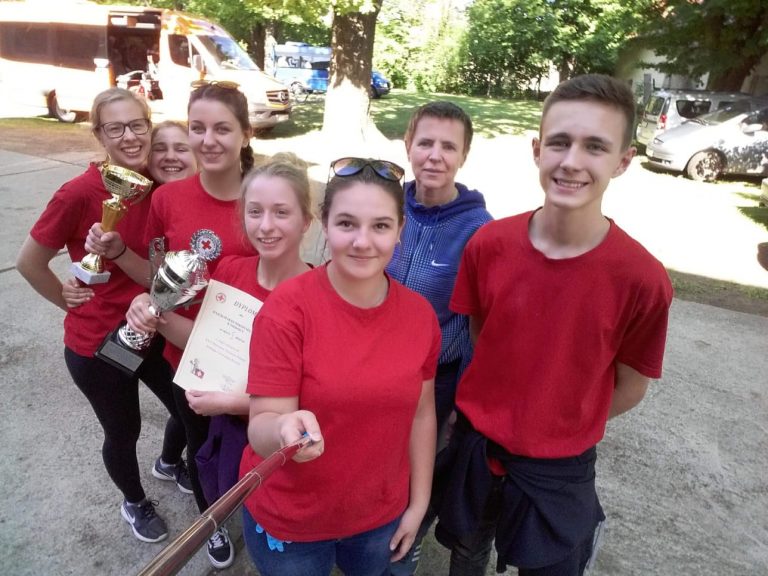 Drużyna II LO najlepsza w Okręgowych Mistrzostwach Pierwszej Pomocy!
