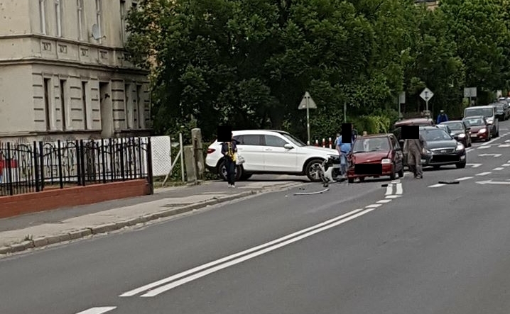 Zderzyli się na ul. Ofiar Oświęcimskich