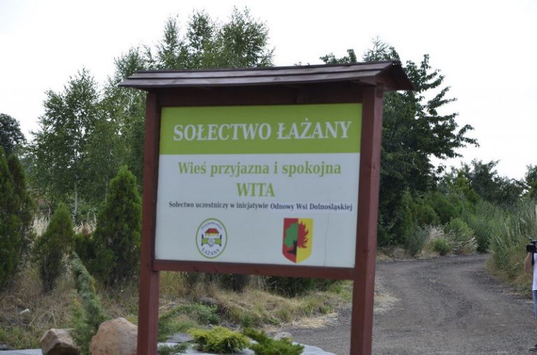 Mieszkańcy Łażan zadbali o swoją wieś