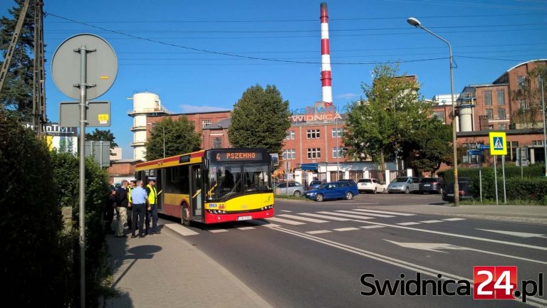 Autobus potrącił pieszego