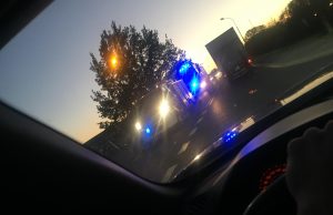 Wypadek na krzyżówce Wrocławska/Szarych Szeregów