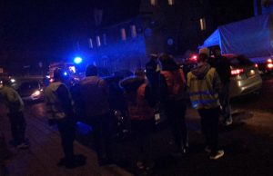 Kraksa trzech aut w Mokrzeszowie