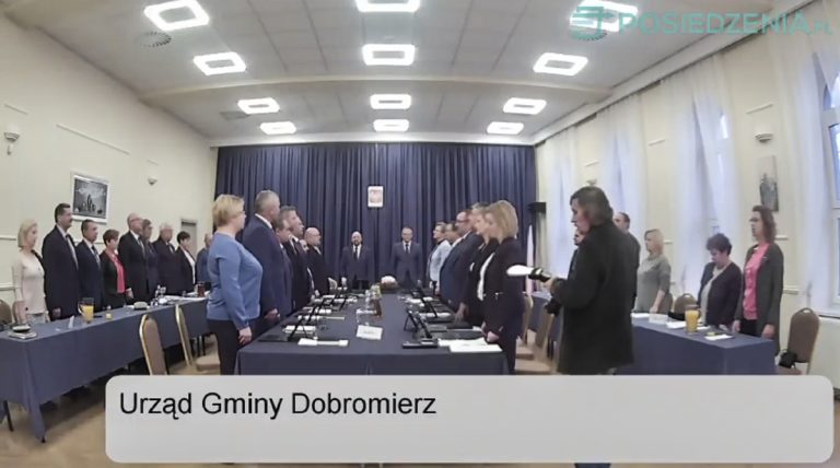 Samorządowcy z Dobromierza zaczęli nową kadencję
