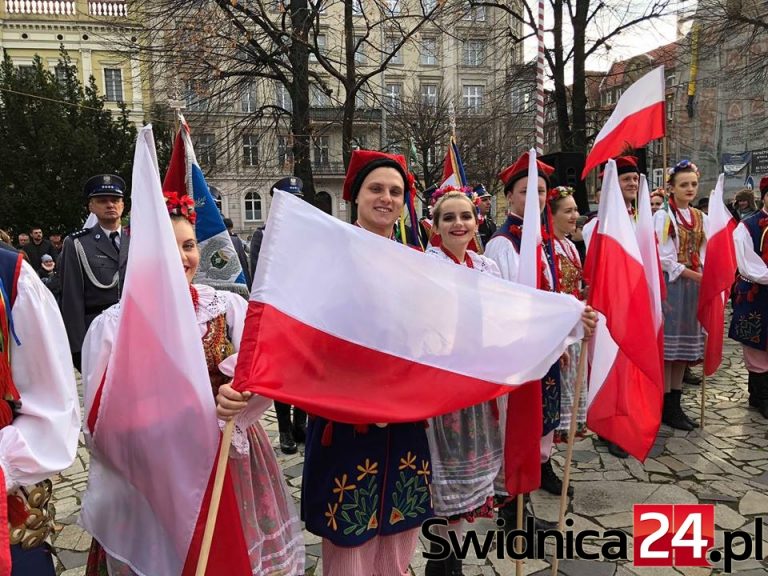 Świdnica świętuje stulecie ponownych narodzin Polski [FOTO/VIDEO]