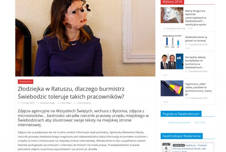 Radny elekt ma przeprosić rzeczniczkę. Nazwał ją „złodziejką”