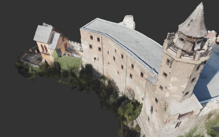 Zamek Grodno w trzech wymiarach. Zobacz model!