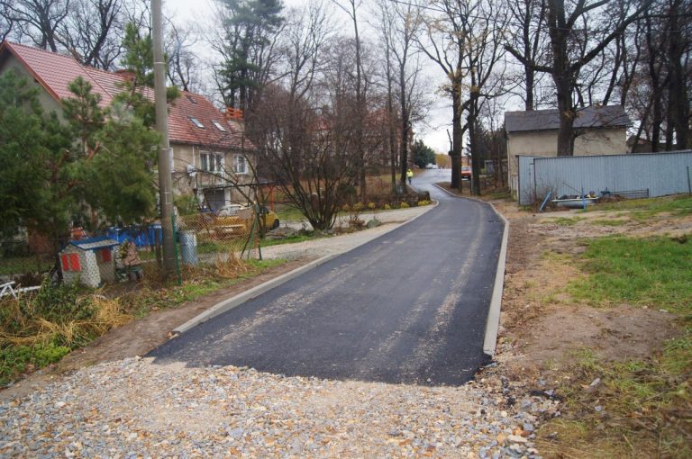 Droga w Śmiałowicach gotowa