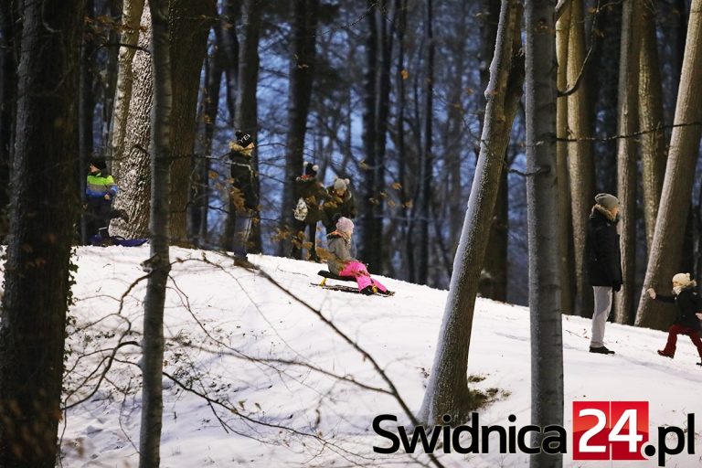 Był amfiteatr, jest górka saneczkowa [FOTO/VIDEO]