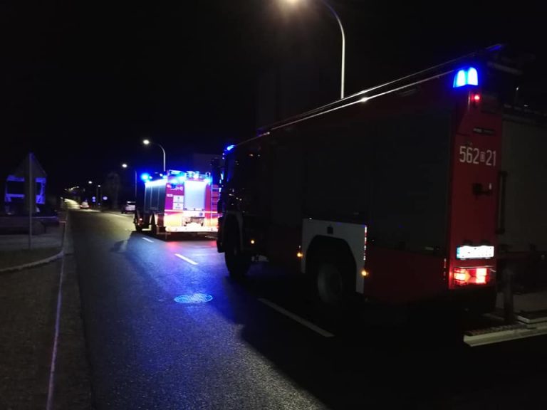 Pożar altanki w Strzegomiu [FOTO]