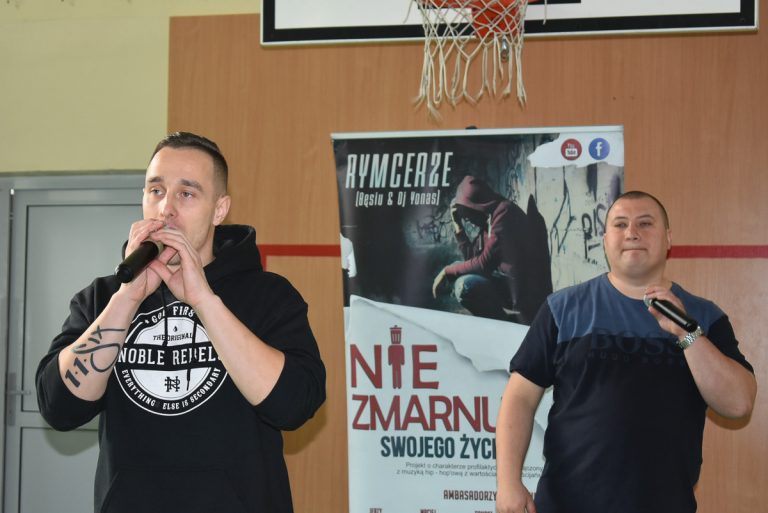Spotkanie z RYMcerzami. „Nie zmarnuj swojego życia”