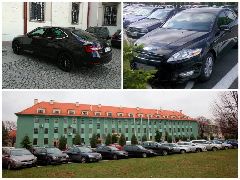 Dwa auta służbowe w świdnickim magistracie