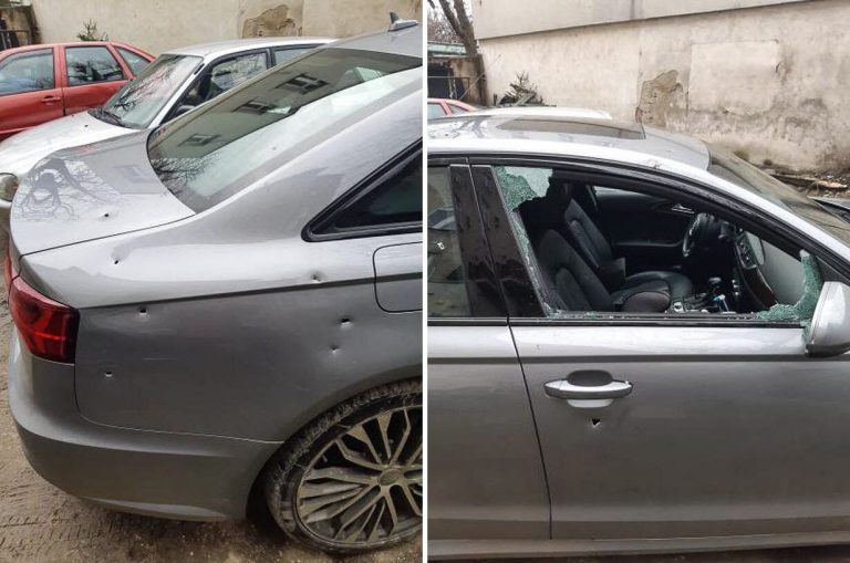 Podziurawione i zdemolowane przez wandala. Właściciel auta szuka sprawcy