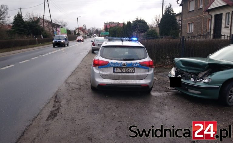 Pijany spowodował kolizję