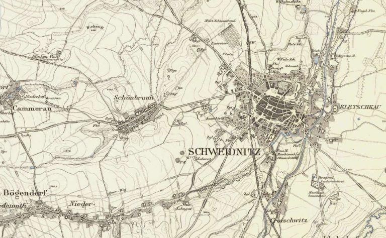 Świdnica i region na interaktywnej mapie XIX-wiecznej Europy